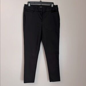 Loft curvy skinny ankle dress pants